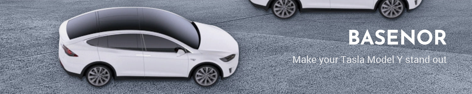 BASENOR Tesla Model Y 2022-2024 Lot de 2 bacs de rangement étanches pour  coffre arrière avec rebord en moquette Accessoires intérieurs pour modèle Y  5 places en destockage et reconditionné chez DealBurn