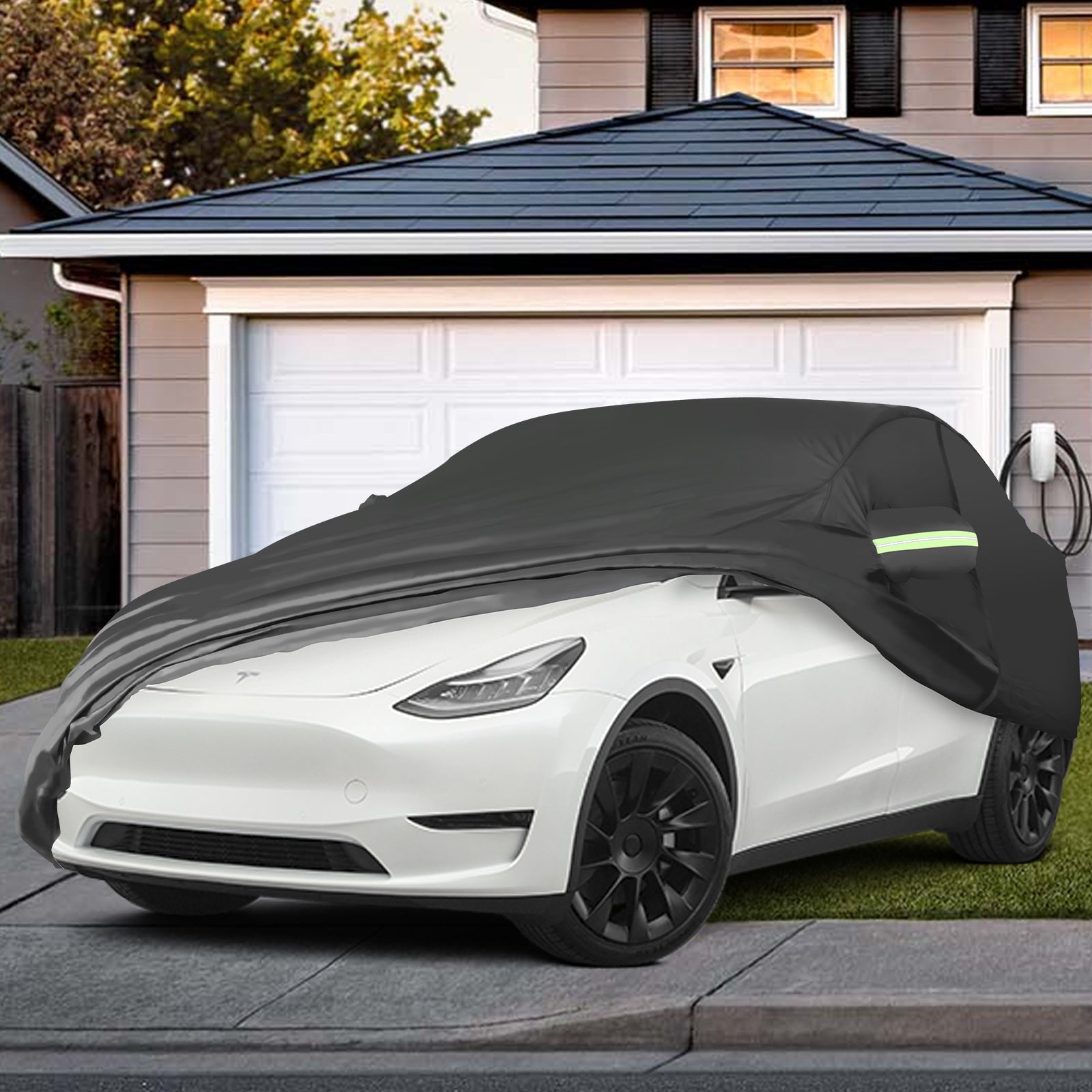 For Tesla Model Y Velvet Full Suv Cover Indoor Auto Sun UV Snow