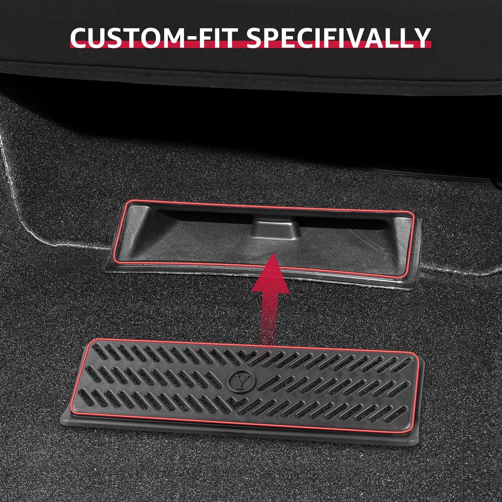 BASENOR Backseat Air Vent Cover for 2020-2023 Tesla Model Y