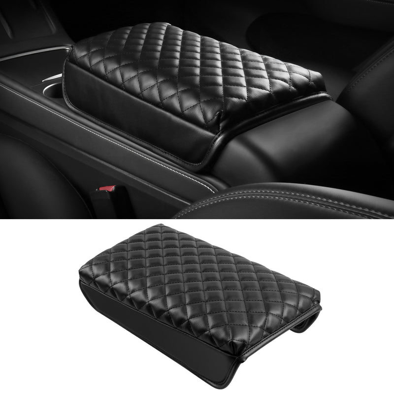  TOPABYTE Center Console Side Cover Protector for Tesla Model Y  Accessories 2020 2021 2022 2023 Central Control Side Anti-Kick Mats Pad  Easy Sticky Installed Durable 2PCS，Leather : Electronics