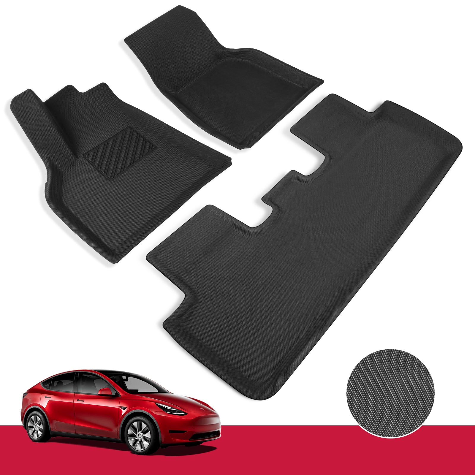 BASENOR Floor Mats for 2020-2023 Tesla Model Y