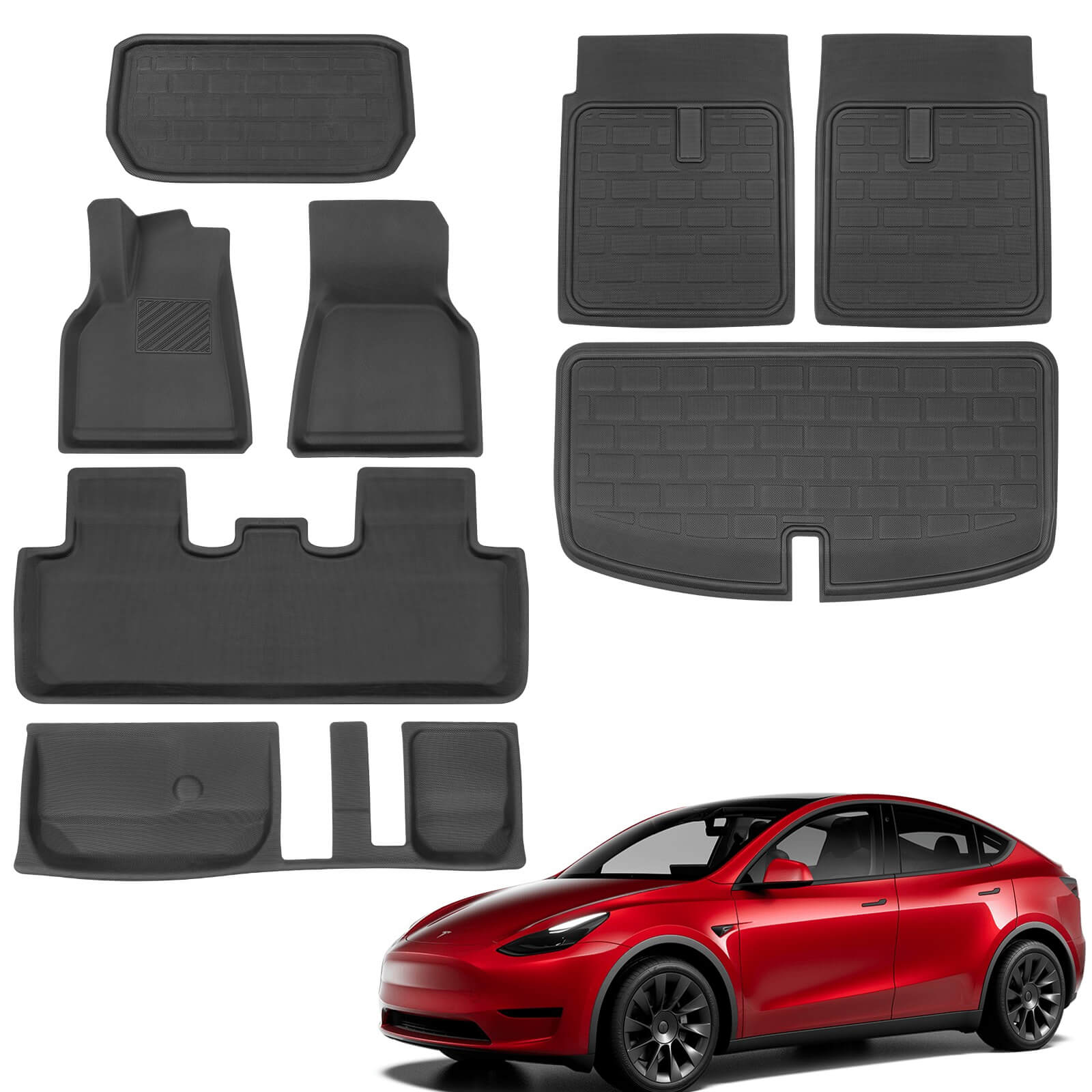 Tesla Model Y Floor Mats 3D