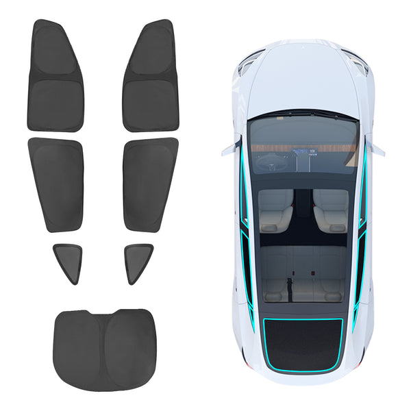Tesla - Prises d'air pour Tesla Model Y 2021 - Marqueurs latéraux - Pour  appareil photo - Accessoires