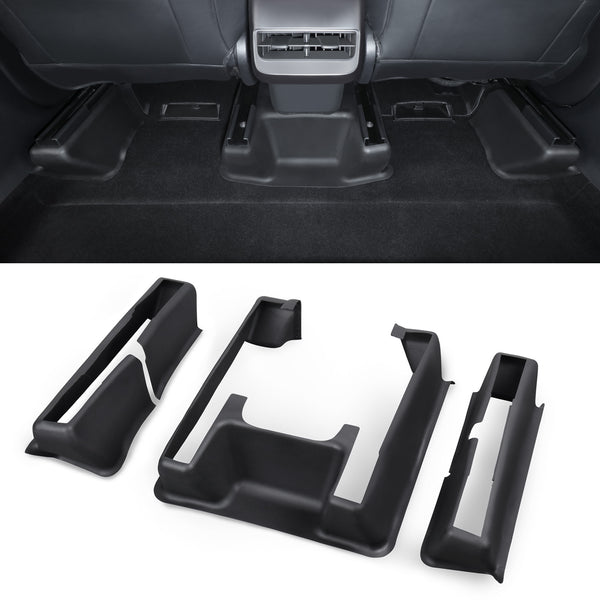 Check out our website for the most recent YITAMOTOR® 2017-2023 Tesla Model Y  Underseat Protector, ABS Front Rear Row Kick Cover Under Seat Slide Fleece  Protector Accessories YITAMotor . Unique Designs that