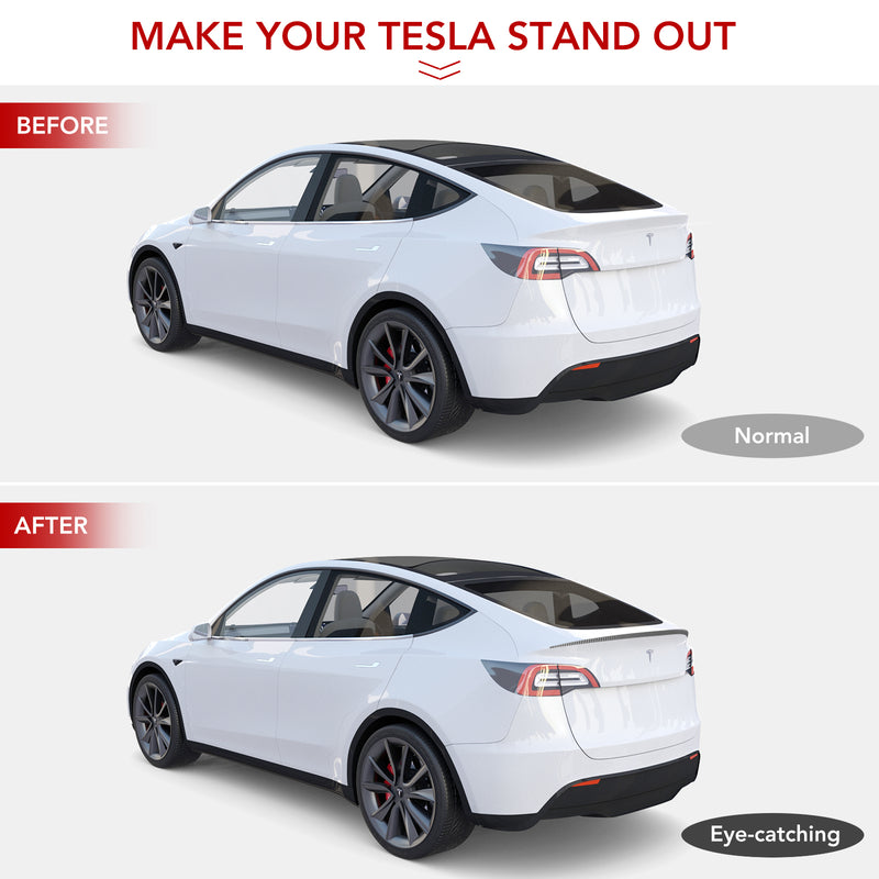 Tesla Model Y Performance Spoiler Original Trunk Wing ABS