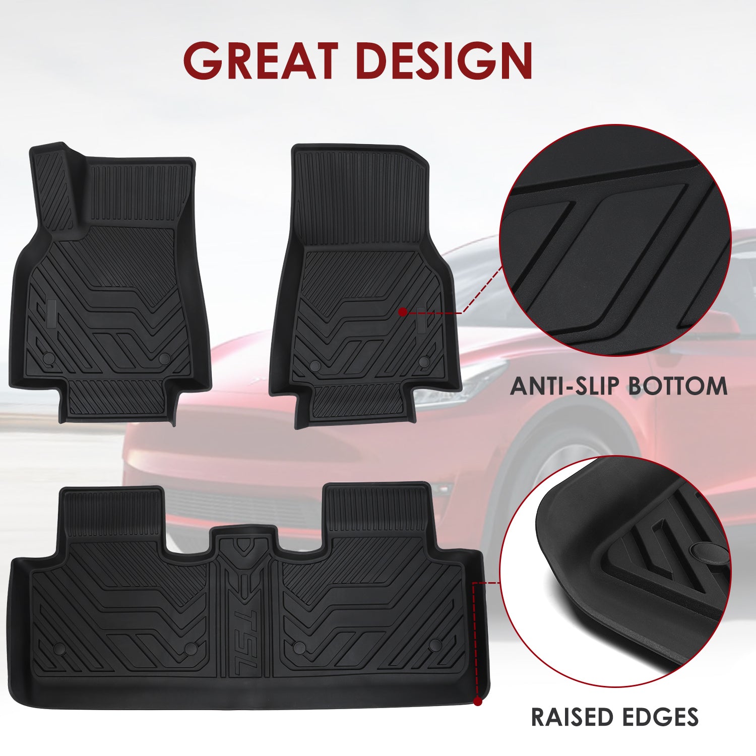 Tesla Model Y Floor Mat 3D