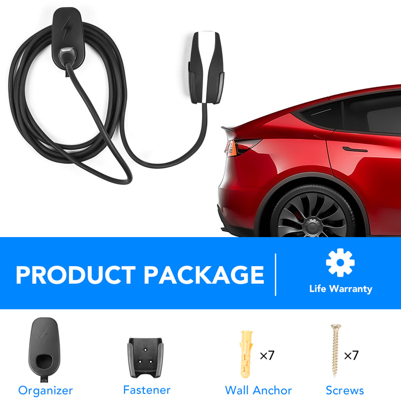 Tesla Charger Cable Organizer & Holder for Model S 3 X Y – TESLARATI  Marketplace