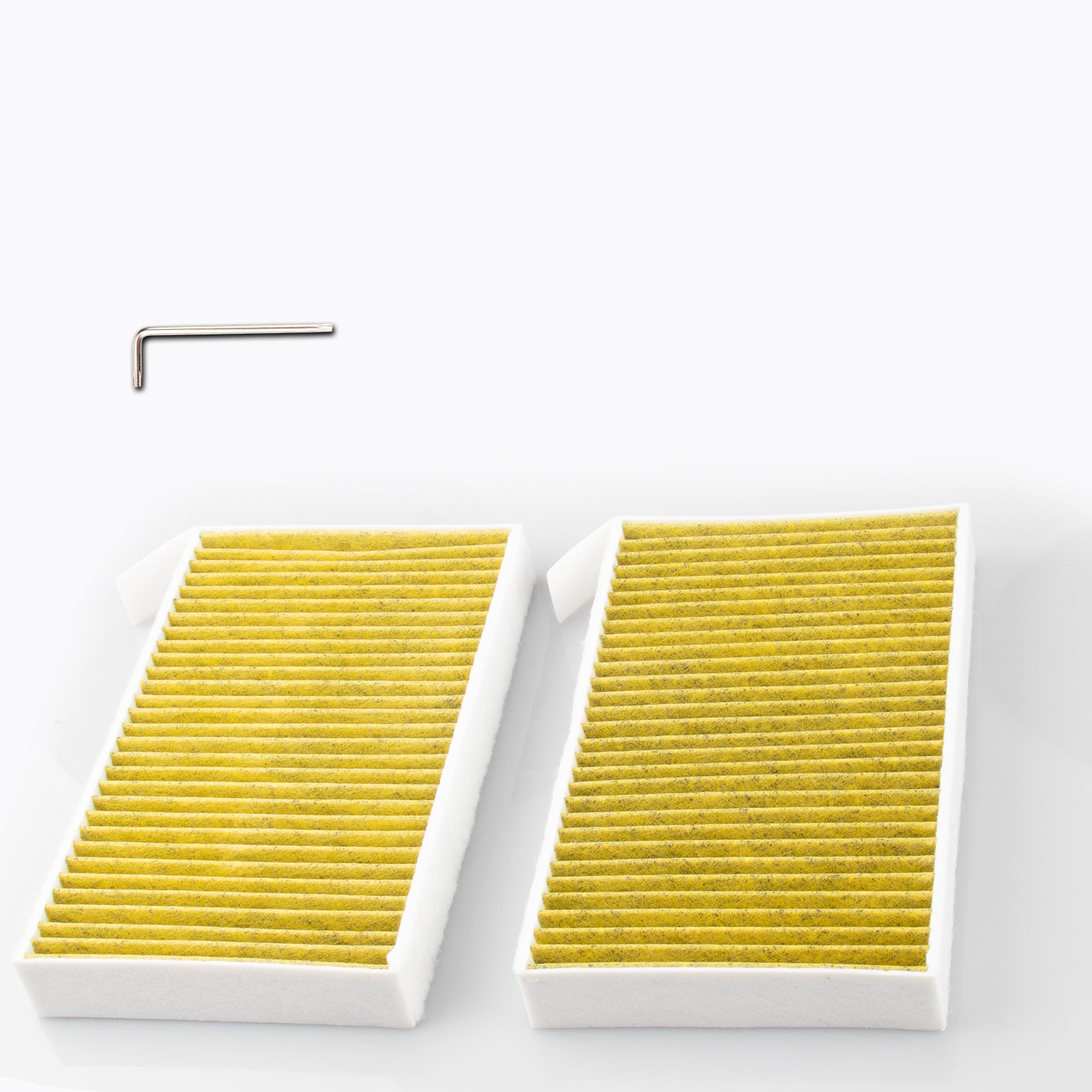 BASENOR Cabin Air Filter-Gen 2 (Set of Two) for 2017-2023 Tesla Model Y Model 3